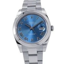 Rolex — Rolex Datejust 41 126300 Stainless Steel 41mm Blue Dial Automatic #TZW112 — Watch — resale
