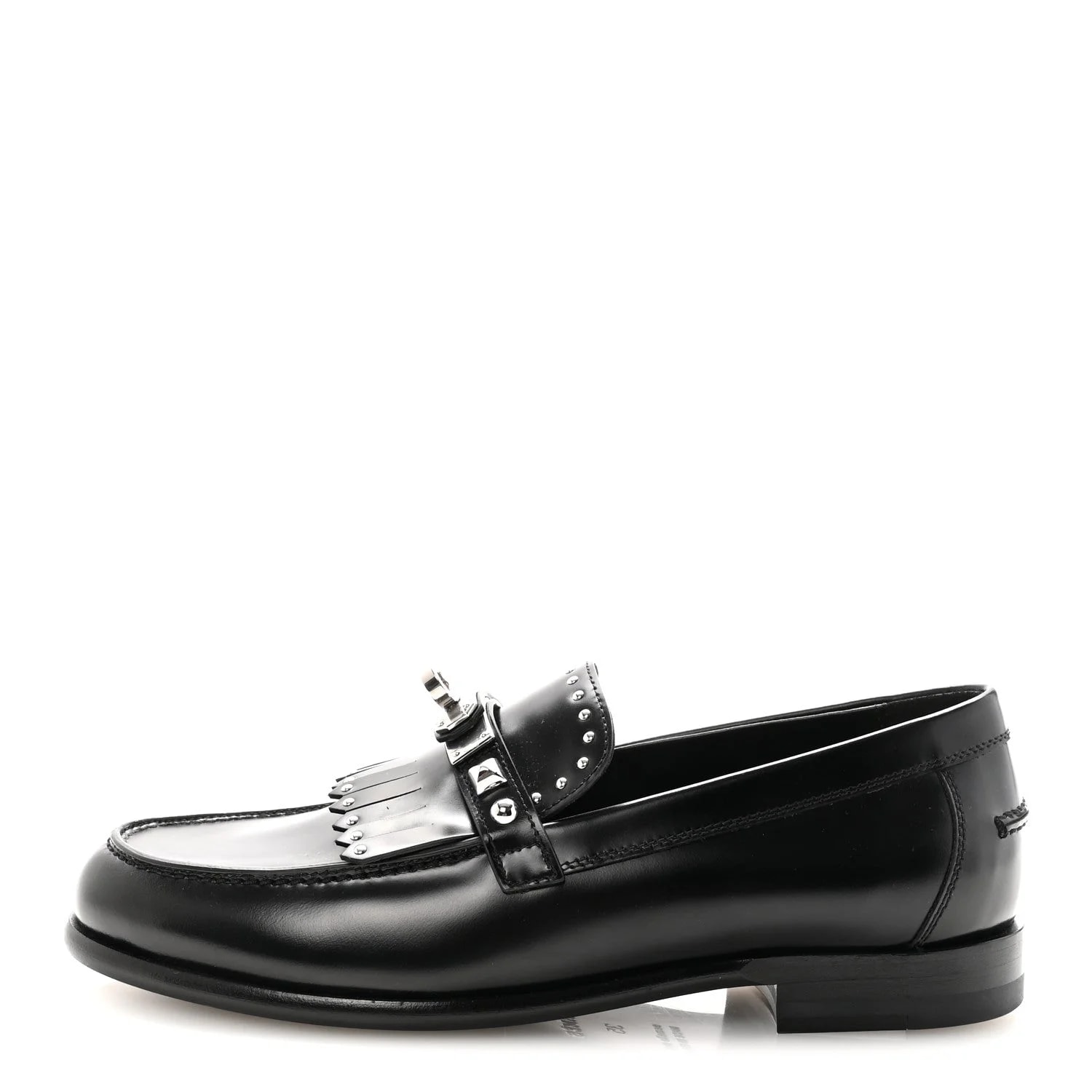 Hermès — Medor Studded Fringe Destin 35 — Designer Shoe — resale