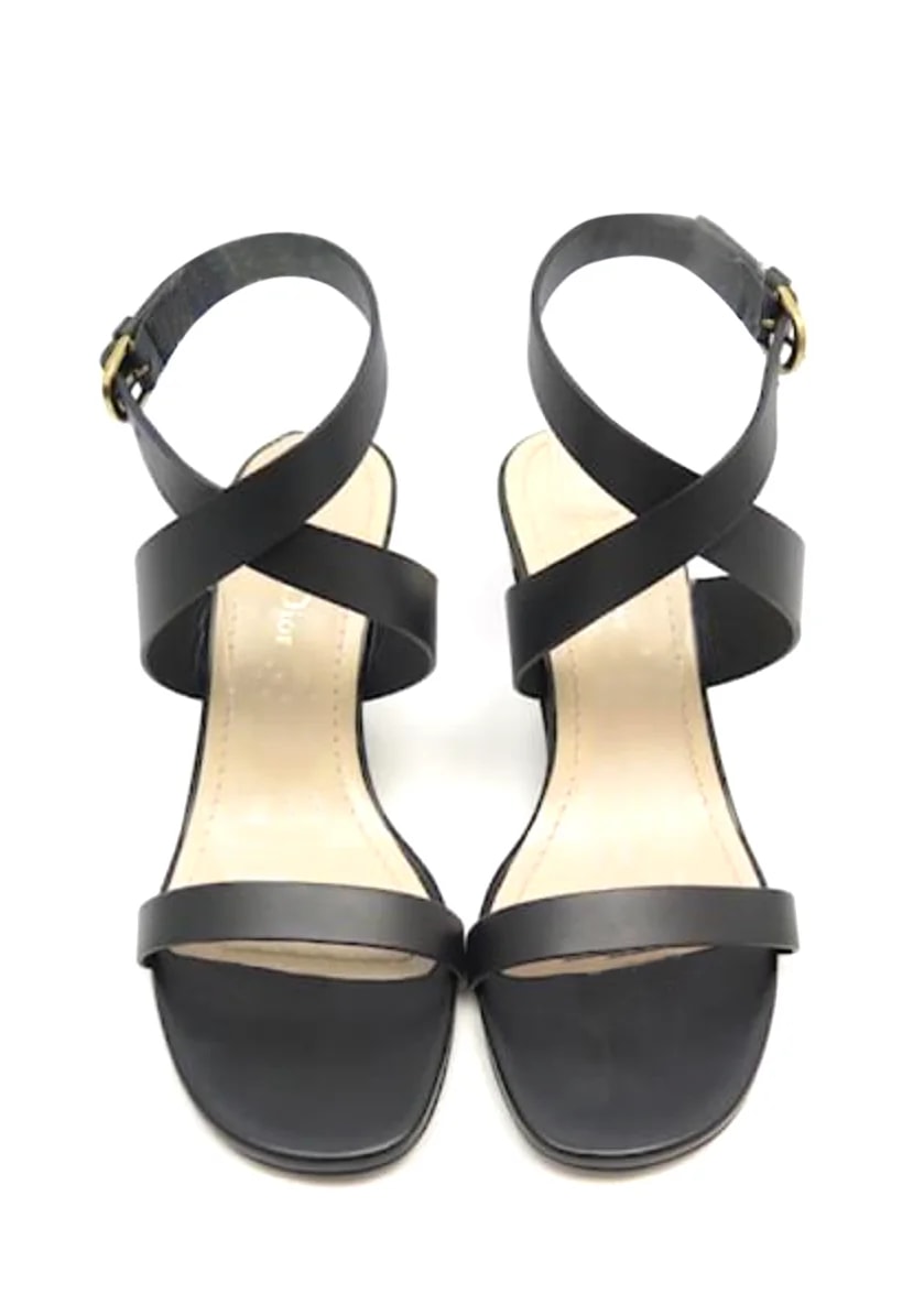 Dior — Tortoise Shell Wedge — Designer Shoe — resale
