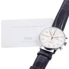 IWC — IWC Portugieser IW371445 41mm SS Silver Dial Automatic #C3331 — Watch — resale