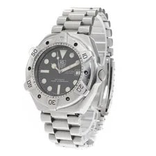 Tag Heuer — TAG Heuer Super Professional 840.006 42mm SS Black Dial Automatic Date #C498 — Watch — resale