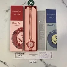 Audemars Piguet X Swatch — Audemars Piguet X Swatch Bioceramic Royal Pop Otto Rosso — Watch — resale