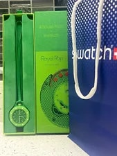 Audemars Piguet X Swatch — Audemars Piguet X Swatch Royal Pop Green Eight Green Quartz W/ Box — Watch — resale