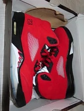 Jordan — Jordan Air 5 ’S Mid Top Lace Up Athletic — Sneaker — resale
