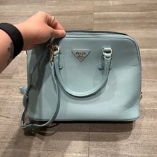 Prada — Prada Mini Promenade With Dust & Auth Card — Handbag — resale