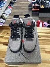 Jordan — Size 7.5 - Jordan 4 Retro Mid Haze — Sneaker — resale