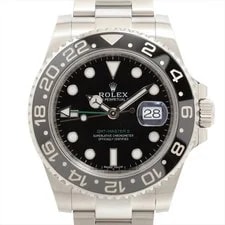 Rolex — Rolex GMT Master II 116710LN SS AT Black Dial — Watch — resale