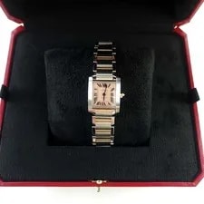 Cartier — Cartier Tank Francaise Combination Pink Mother of Pearl Dial 149528628 — Watch — resale