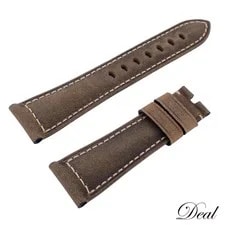 Panerai — Panerai Leather Strap 22mm Brown Genuine Leather Buckle — Watch — resale