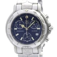 Tag Heuer — TAG Heuer 6000 Chronograph Stainless Steel Quartz CH1111 — Watch — resale