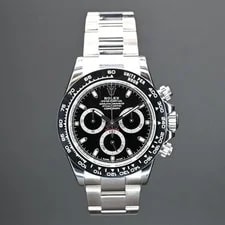 Rolex — Rolex Daytona 40mm Black Dial Steel Bracelet 116500LN 2020 $16,900 — Watch — resale