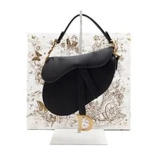 Dior — Dior Grain Calf Mini Saddle 57571 152315414 — Handbag — resale