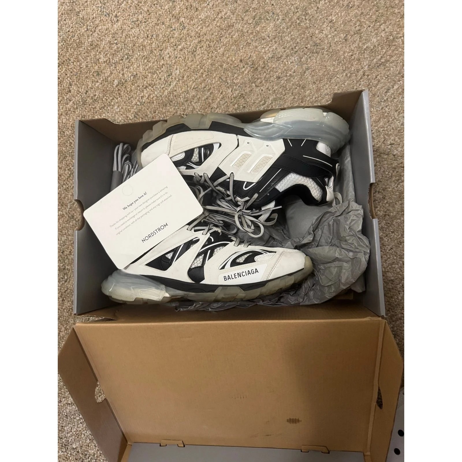Balenciaga — Balenciaga Track Clear Sole 9US 42EU — Sneaker — resale
