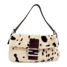 Fendi — Fendi Baguette Cow Print — Handbag — resale