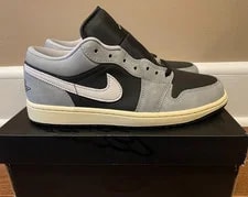 Air Jordan — Air Jordan 1 Low SE - Size 9.5 - HQ2010-012 - LT / - - NEW — Sneaker — resale