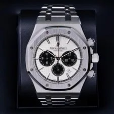 Audemars Piguet — Audemars Piguet Royal Oak 26331ST.OO.1220ST.03 White Dial Panda Chronograph 41mm — Watch — resale