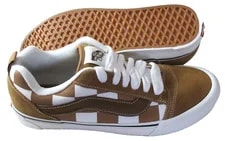 Vans — Vans Knu Skool Mega Checkerboard Skate Shoes — Sneaker — resale