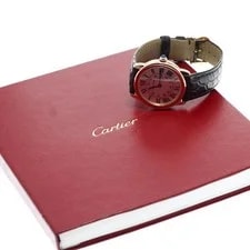 Cartier — Cartier Ronde Solo W6701007 29mm PG Silver #C19555 — Watch — resale