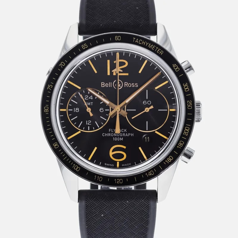 Bell & Ross — Bell &Amp; Ross BRV126 Sport Heritage GMT &Amp; Flyback — Watch — resale