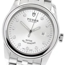 Tudor — Tudor 53000 Glamour 11-Diamond Date Automatic From Japan G0722 — Watch — resale
