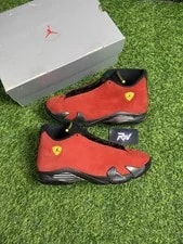 Air Jordan — Size 11 - Air Jordan 14 Retro 2025 Ferrari — Sneaker — resale