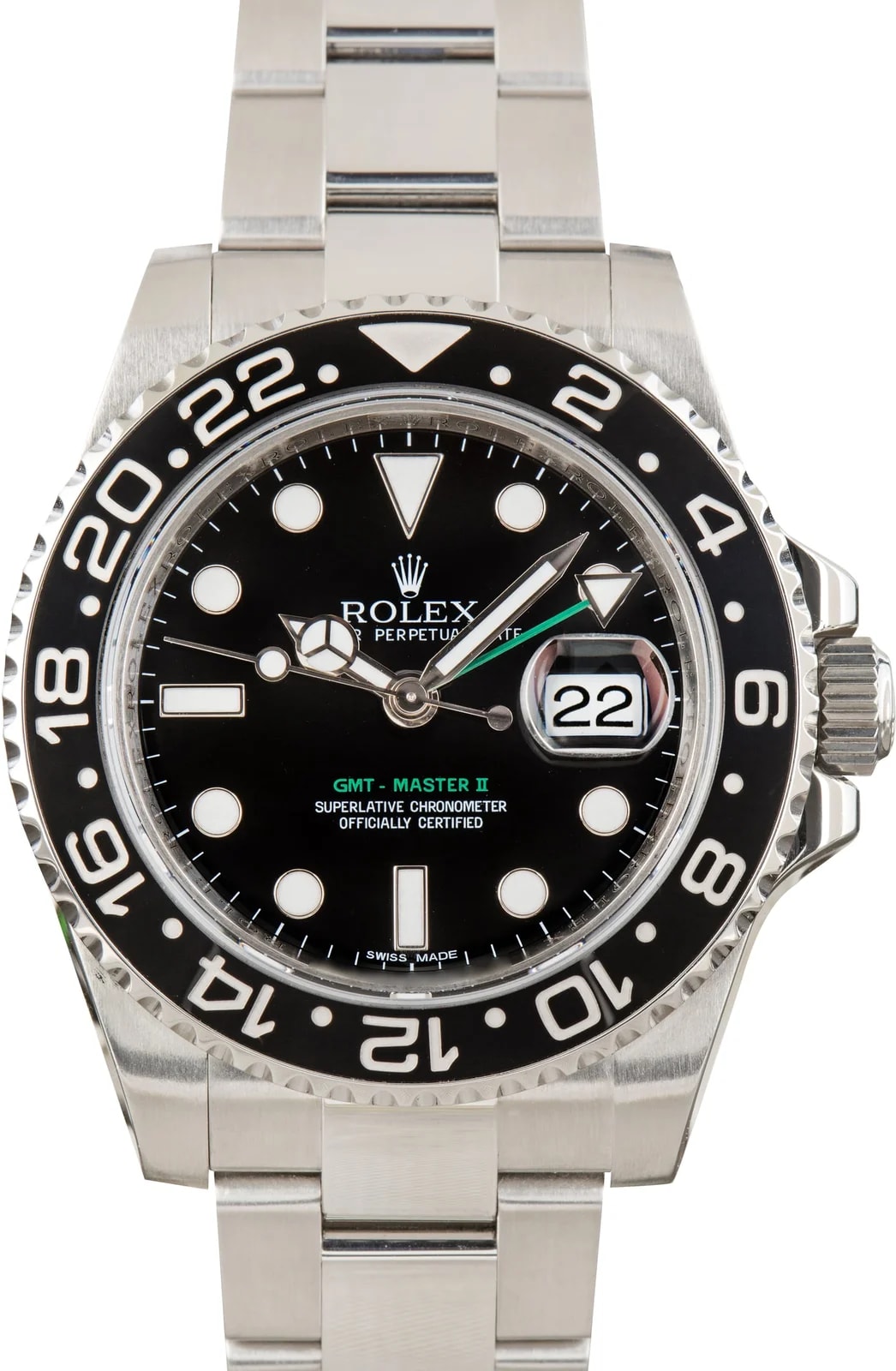 Rolex — Superluminova Dial Rolex GMT-Master II Ref 116710 — Watch — resale