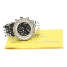 Breitling — Breitling Navitimer Montbrillant Olympus A19350 Automatic 42mm Papers Black — Watch — resale