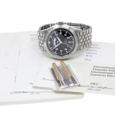 IWC — IWC Pilot's Freegee UTC IW325102 39mm SS Black Dial Automatic #C4347 — Watch — resale