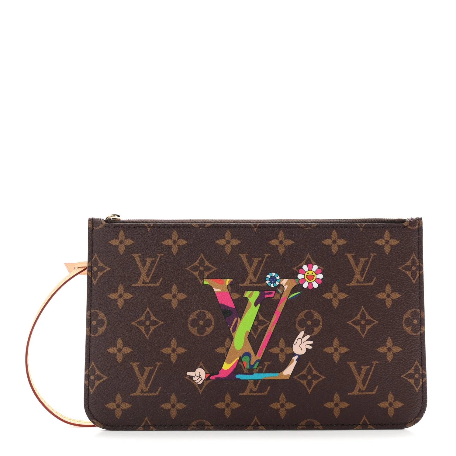 Louis Vuitton — X TM Flowers Neverfull Pochette — Handbag — resale