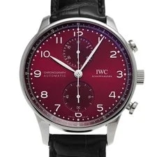 IWC — IWC IW371616 41mm Stainless Steel Red #WW1893 — Watch — resale