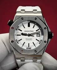 Audemars Piguet — Audemars Piguet Royal Oak Offshore White Dial - 15710ST.OO.A002CA.02 — Watch — resale