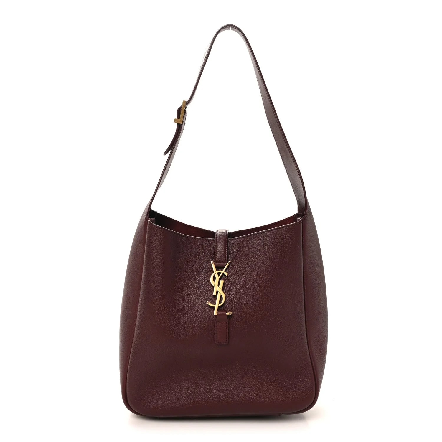 Saint Laurent — Smooth Small le 5 A 7 Soft Hobo Legion — Handbag — resale