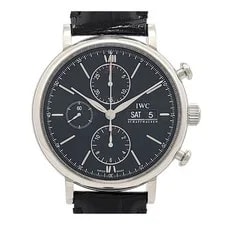 IWC — IWC Portofino Chronograph IW391002 ’s Stainless Steel — Watch — resale