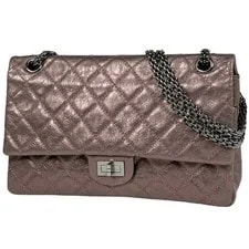 Chanel — Chanel 2.55 Line Chain Matelass W Flap W Chain Metallic Pin — Handbag — resale
