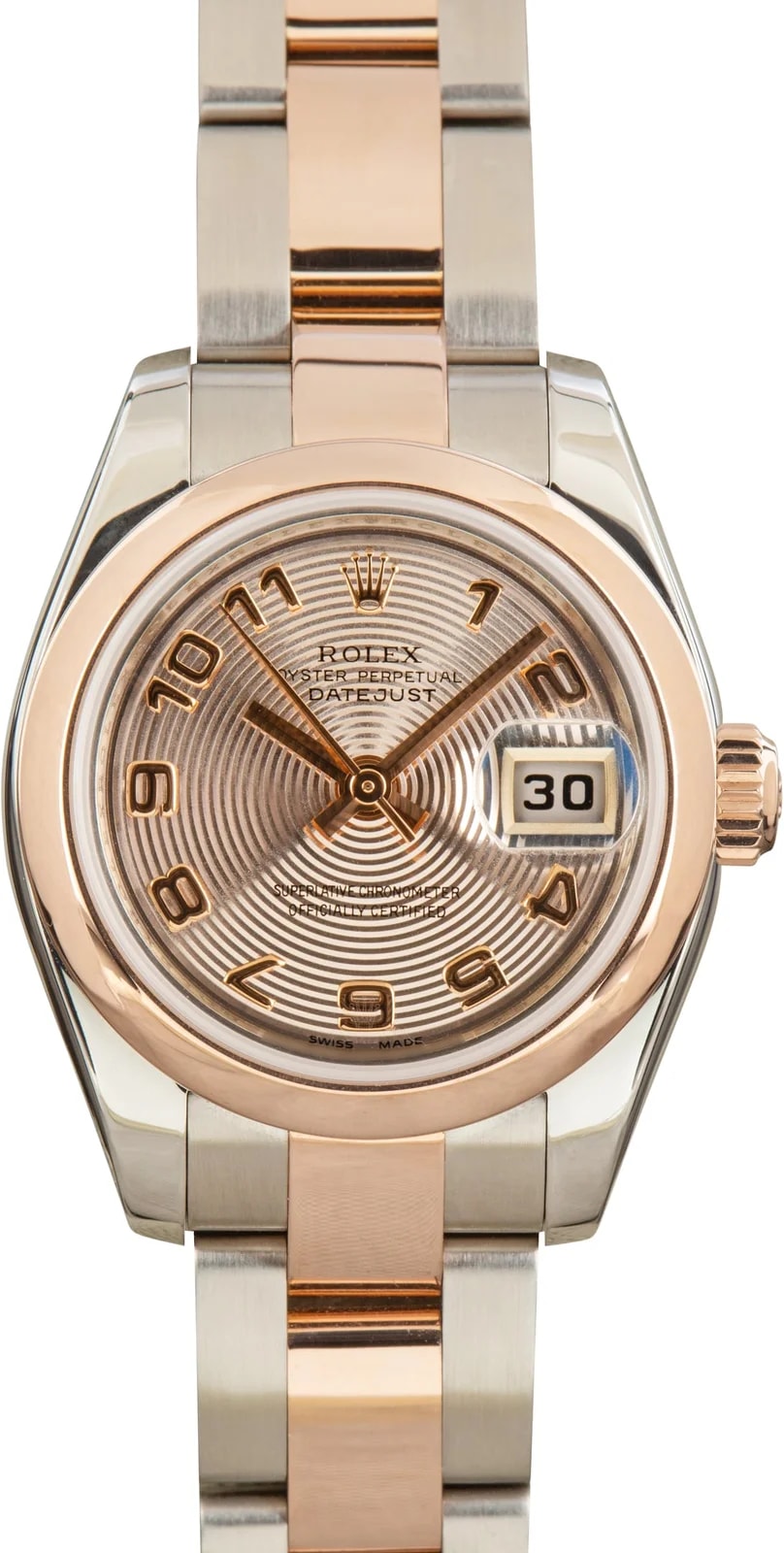 Rolex — Rolex Lady Datejust Ref 179161 Pink Concentric Dial — Watch — resale
