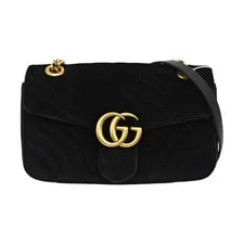 Gucci — Gucci Marmont Logo Quilted Chain - Fair #O2ECUS — Handbag — resale