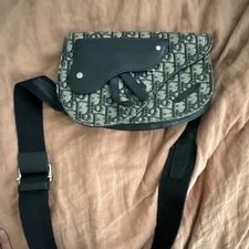 Dior — Dior Monogram Saddle ’s Crossbody Adjustable Strap — Handbag — resale