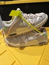 Off-White — Off-white X Dunk Low Lot 12/50. 8.5M. — Sneaker — resale