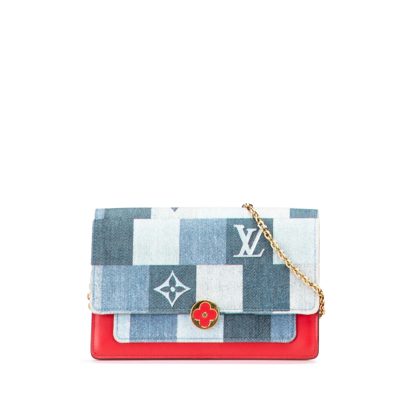 Louis Vuitton — Patchwork Fiore Chain Wallet — Handbag — resale