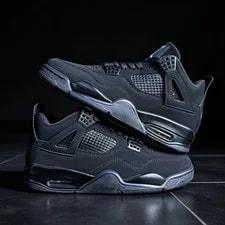 Jordan — Jordan 4 Retro " Cat" Mid Top Basketball Shoes US Size — Sneaker — resale