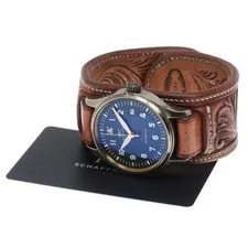 IWC Schaffhausen — IWC Schaffhausen Spitfire IW326802 39mm Bronze Leather Automatic Date #C378 — Watch — resale