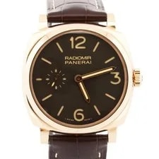 Panerai — 2015 Papers Panerai Radiomir 18K Rose Gold PAM00513 42mm Manual PAM513 BOX — Watch — resale