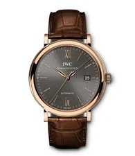 IWC — IWC Portofino IW356511 Automatic 18k Rose Gold 40mm Gray Dial + Box/Papers — Watch — resale