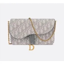 Dior — Dior Saddle Chain Crossbody S5907CTZQ 80251401 — Handbag — resale