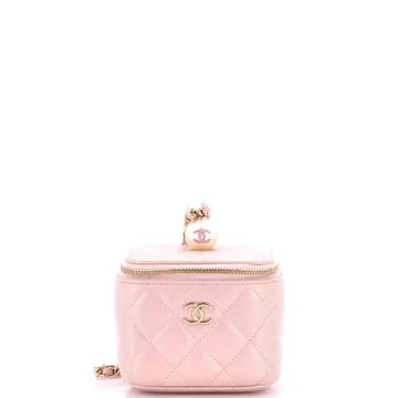 Chanel — Classic Vanity Case With Chain — Handbag — resale