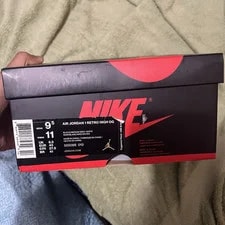 Jordan — Jordan Air 1 Retro High OG / /Medium 2018 555088-013 — Sneaker — resale