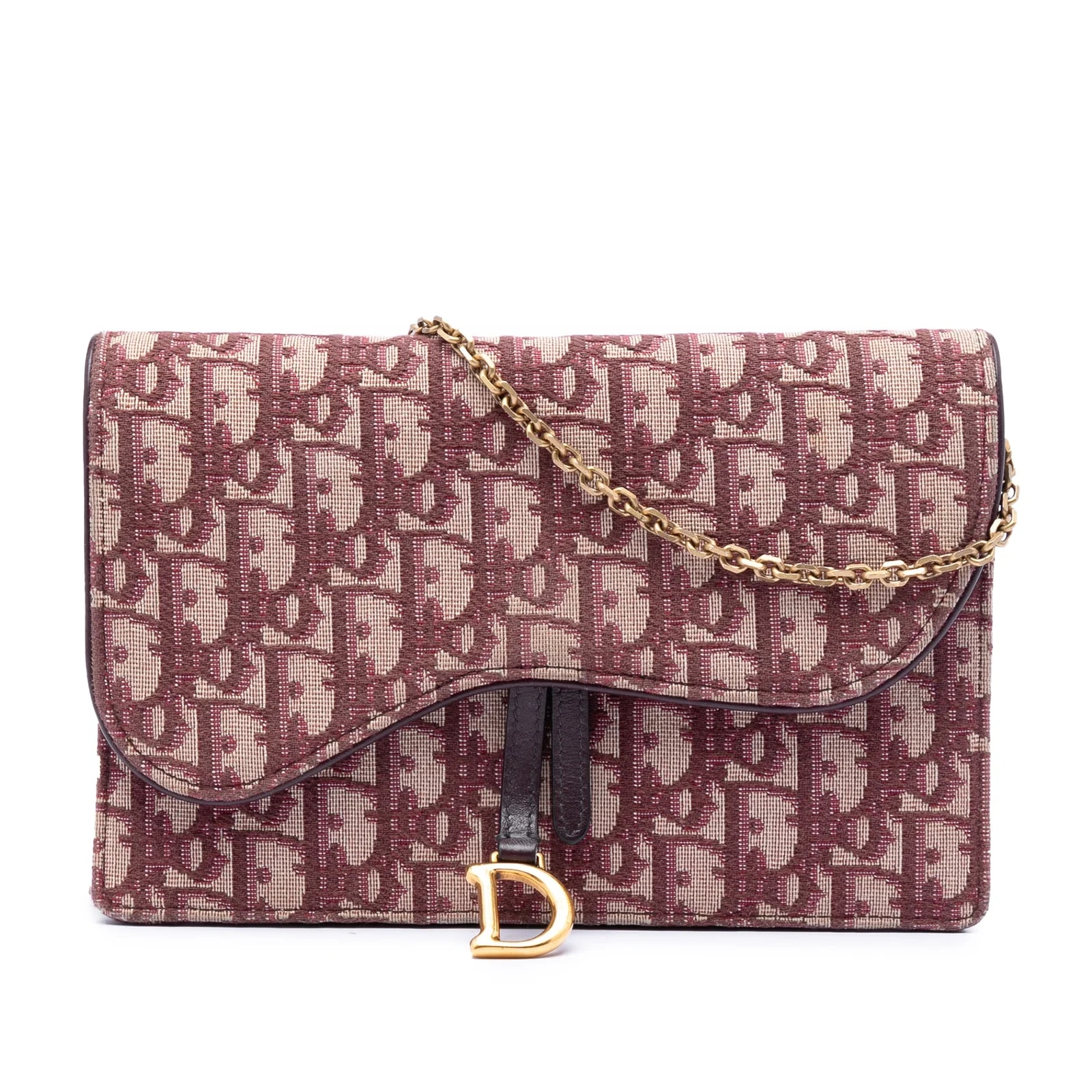 Dior — Dior Saddle Wallet on Chain Crossbody — Handbag — resale
