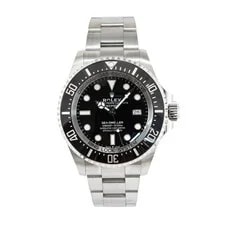 Rolex — 2021 Rolex Sea-Dweller Deepsea 44MM 126660 Steel Black Dial Automatic — Watch — resale