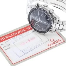 Omega — Omega Speedmaster 3510.5 Automatic 39mm Papers Black Chronograph — Watch — resale