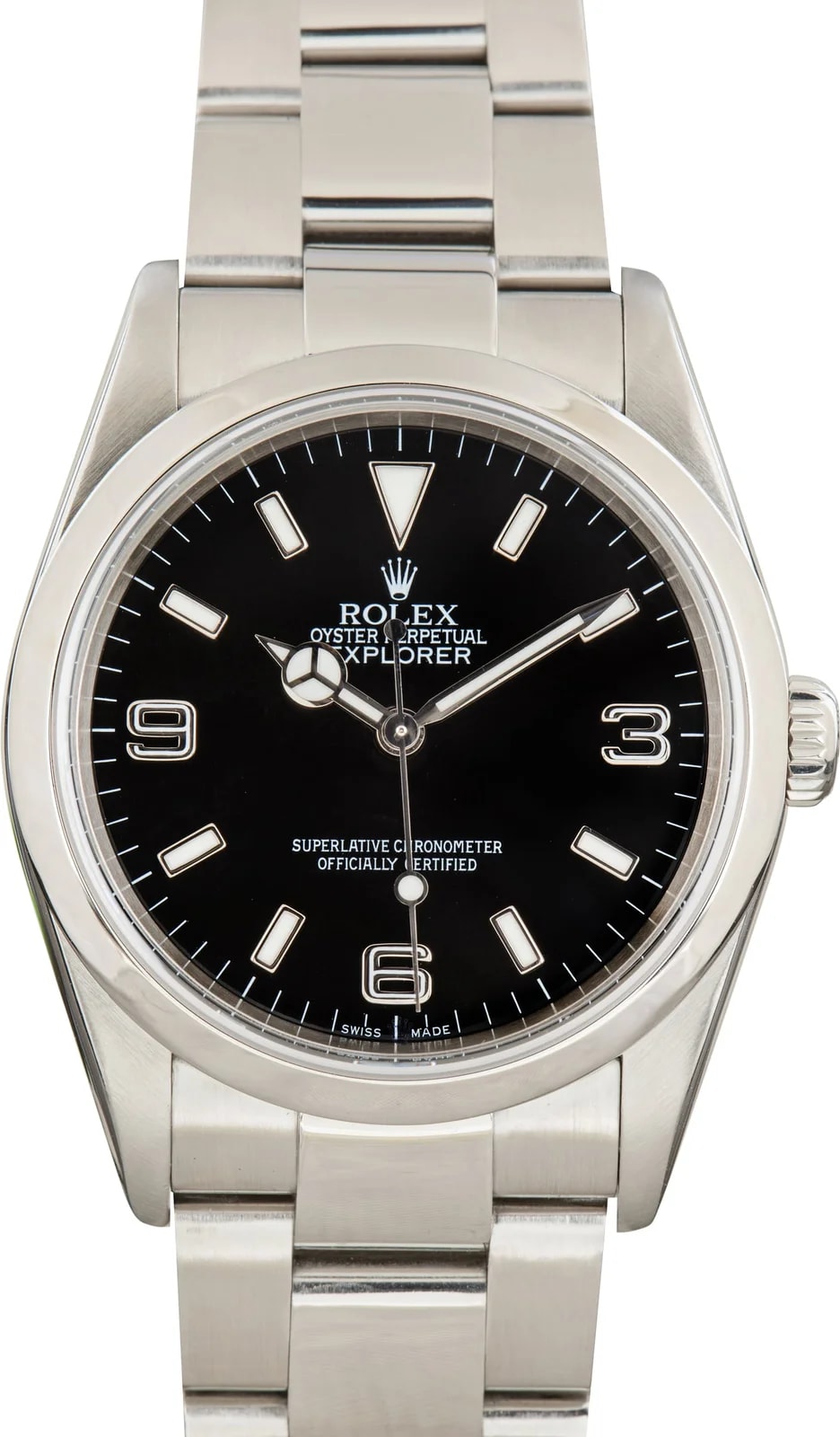 Rolex — Rolex Explorer 36 Ref 114270 Black Arabic Dial — Watch — resale